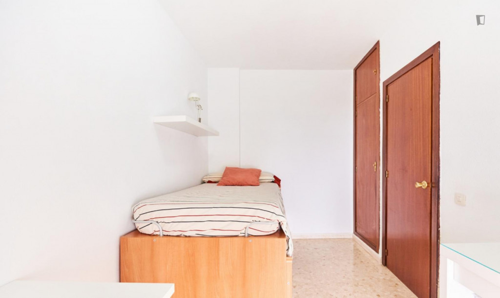 Welcoming single bedroom near the Plaza de Cuba metro - Séville - chambre - ImmoJeune