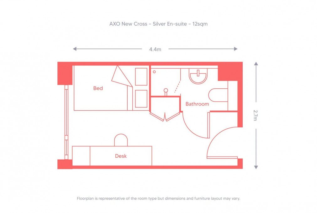 AXO New Cross - London - chambre - ImmoJeune