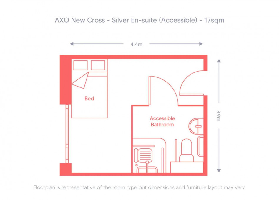 AXO New Cross - London - chambre - ImmoJeune