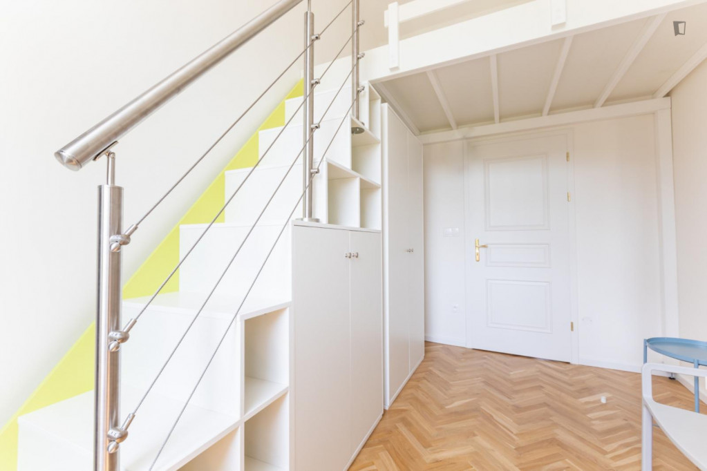 Welcoming single bedroom near Fontána Propadliště času