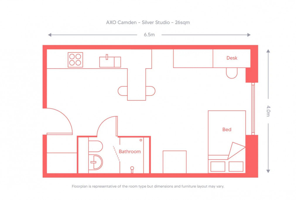AXO Camden - London - chambre - ImmoJeune