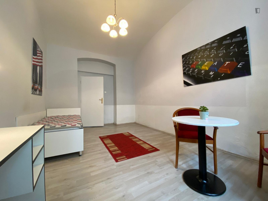 Neat studio in proximity to Prague University of Economics and Business