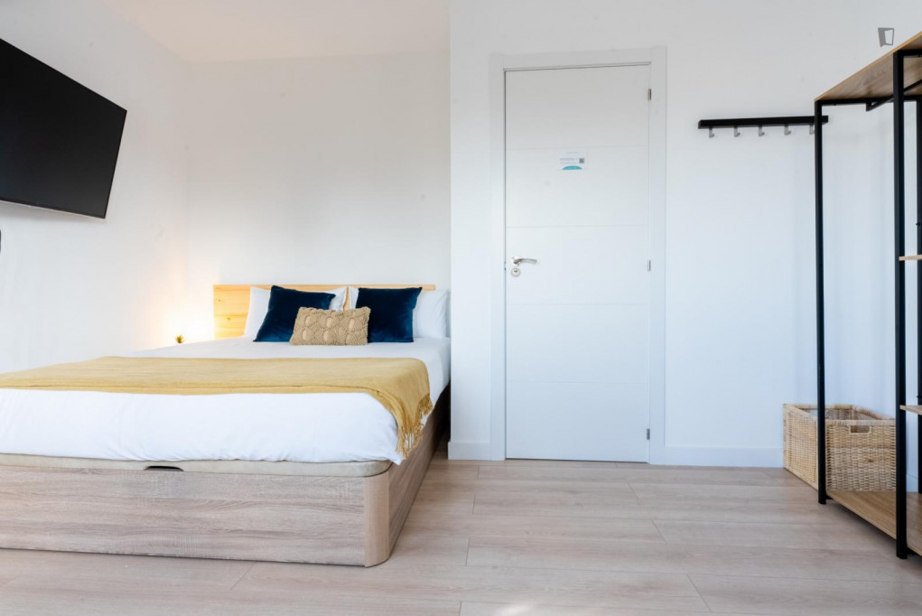 Beautiful double bedroom close to Delicias Train Station - Madrid - chambre - ImmoJeune