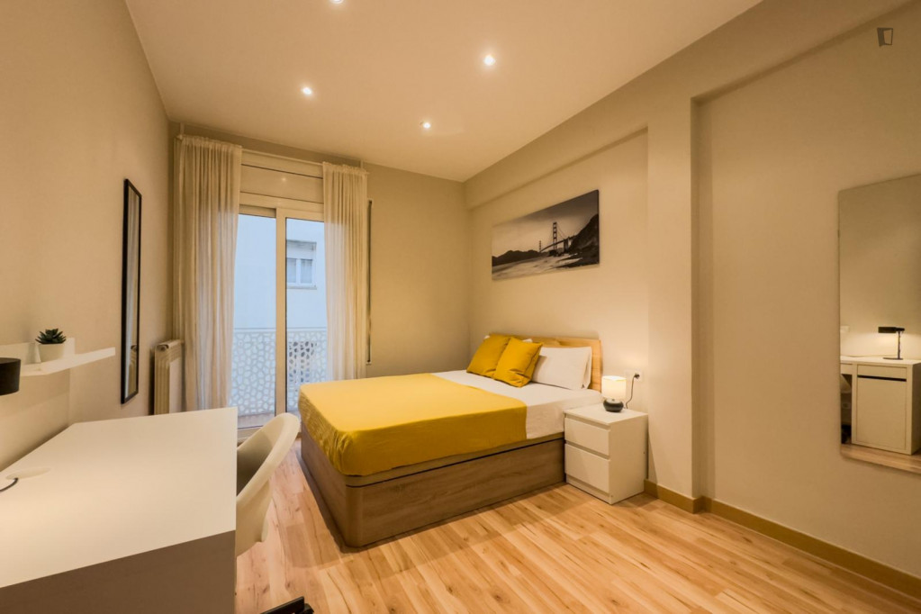 Cushy single bedroom close to Av. Tibidabo metro station - Barcelone - chambre - ImmoJeune