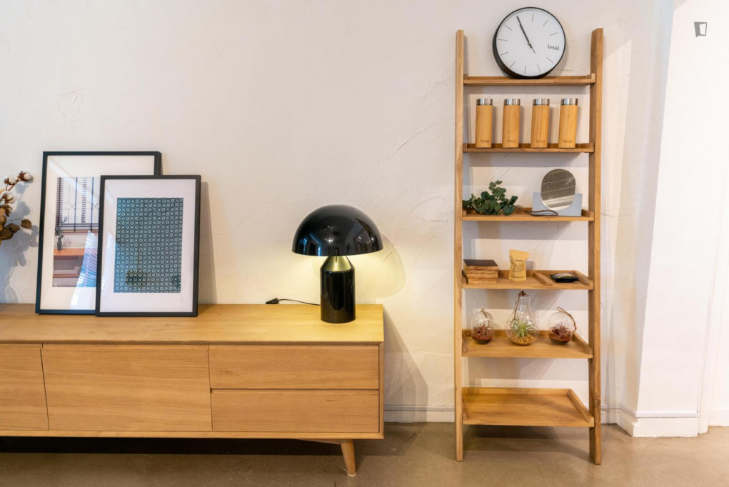 Neat Double Bedroom at Tiong Bahru - Singapore - chambre - ImmoJeune