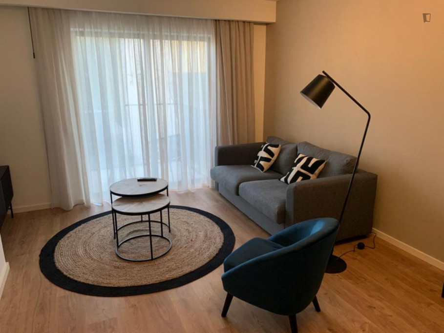 Charming 1-bedroom flat in Leça da Palmeira - Matosinhos - chambre - ImmoJeune