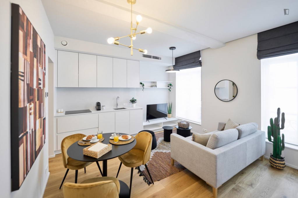 New Grand Place - Place du Grand Sablon Studio-5 - Bruxelles - chambre - ImmoJeune