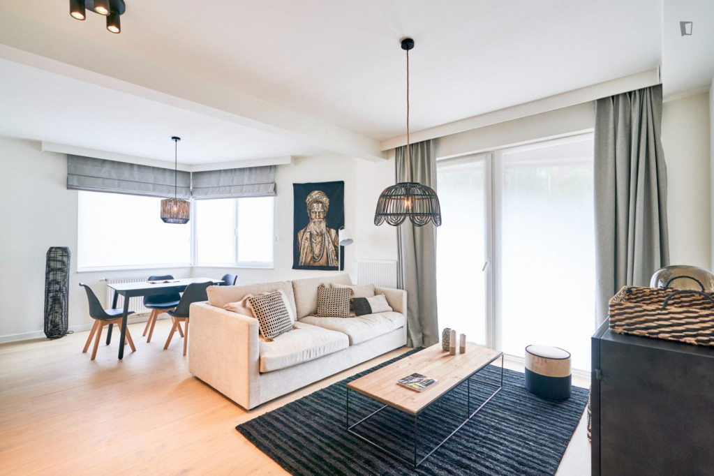 Modern 1-bedroom apartment in Brussels - Bruxelles - chambre - ImmoJeune