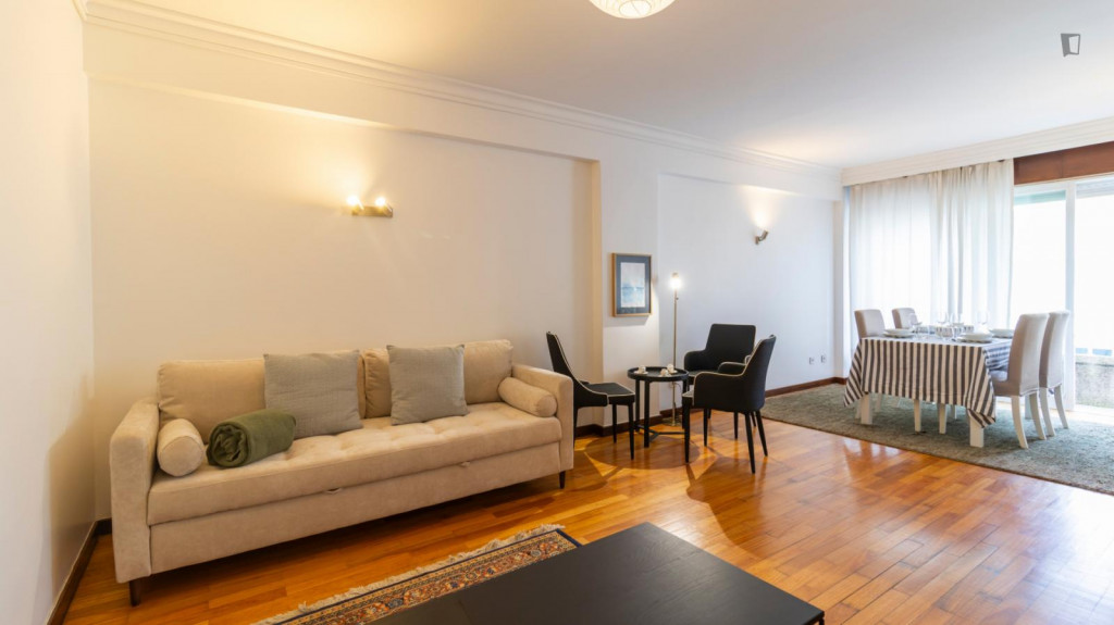 Very bright and modern 1-bedroom apartment in Massarelos - Porto - chambre - ImmoJeune
