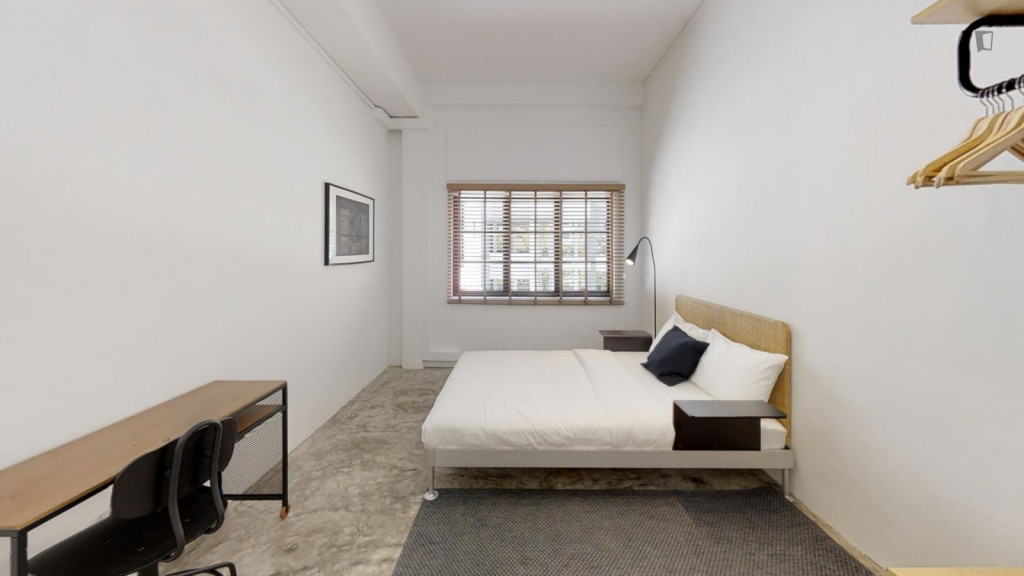 Cool double bedroom a short walk from Tiong Bahru Plaza - Singapore - chambre - ImmoJeune