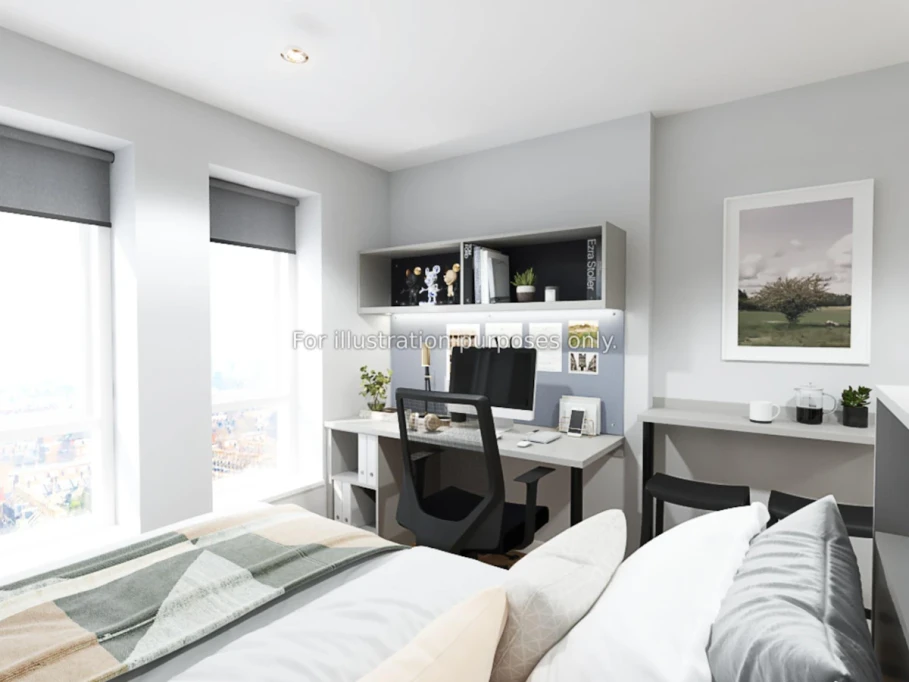 Clyde Court - Glasgow - chambre - ImmoJeune