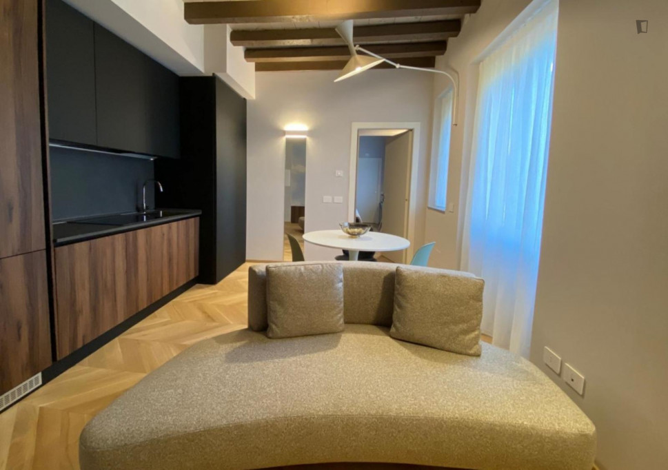 Stylish 1-bedroom apartment near Coni Zugna metro station - Milan - chambre - ImmoJeune