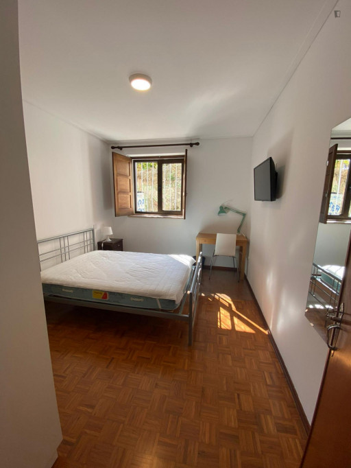 Welcoming double bedroom near Jardim Botânico - Coimbra - chambre - ImmoJeune