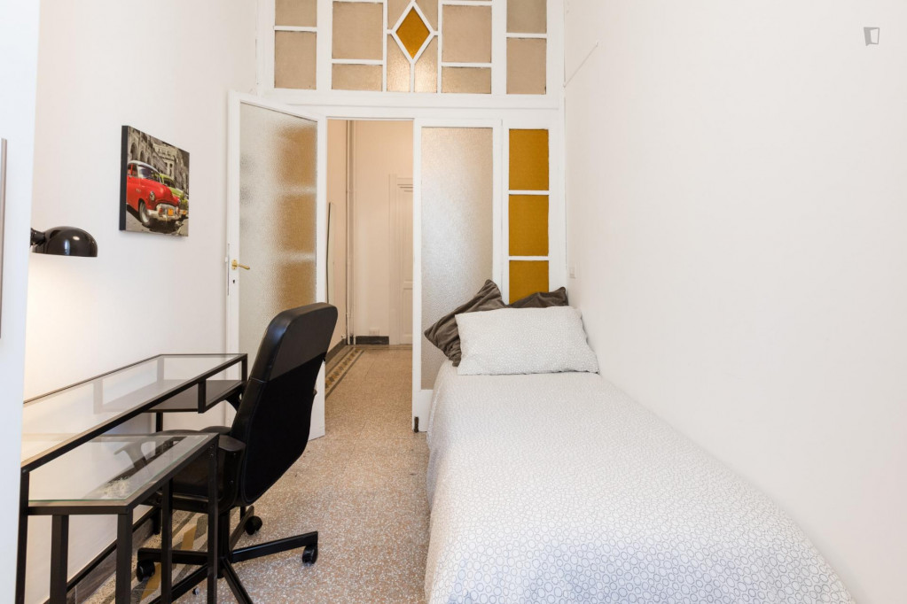 Beautiful single bedroom near La Sapienza university