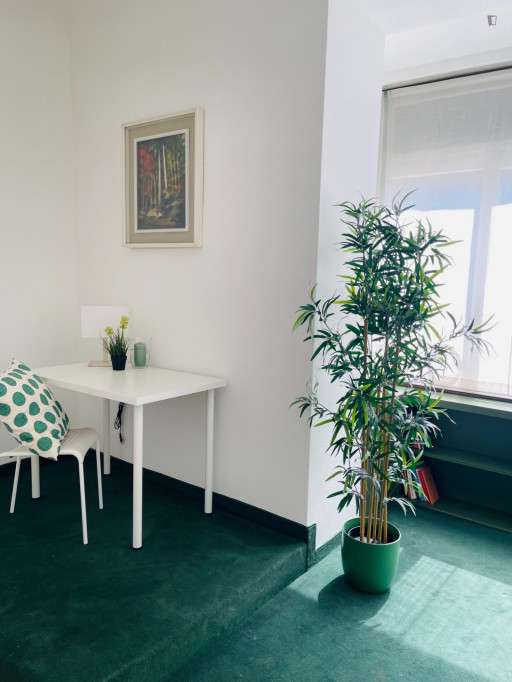 Large Great looking single bedroom with balcony - Milan - chambre - ImmoJeune