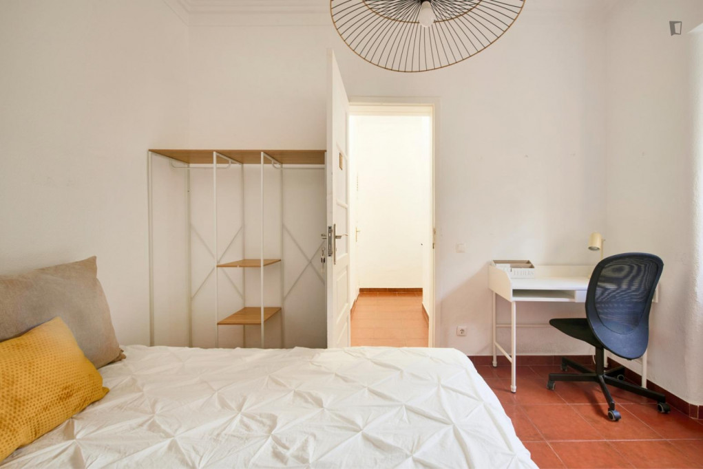Cozy single bedroom in a property with balcony - Lisbonne - chambre - ImmoJeune