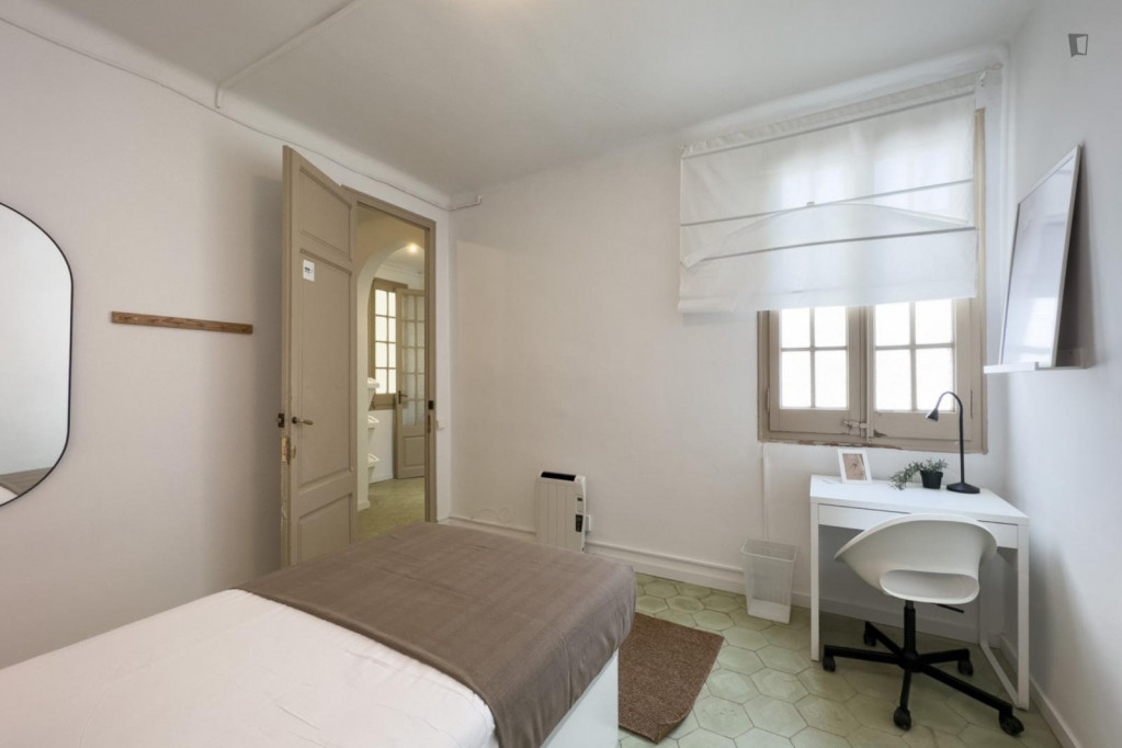 Homely single bedroom in Fort Pienc - Barcelone - chambre - ImmoJeune
