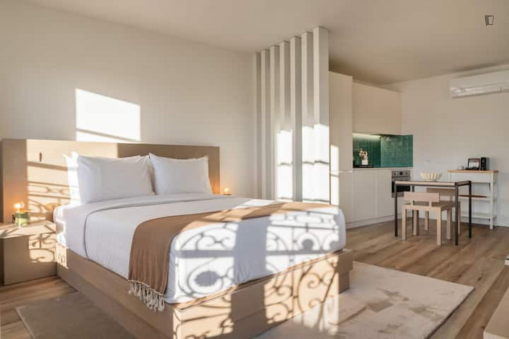 Tasteful studio next to Jardim do Morro - Vila Nova de Gaia - chambre - ImmoJeune