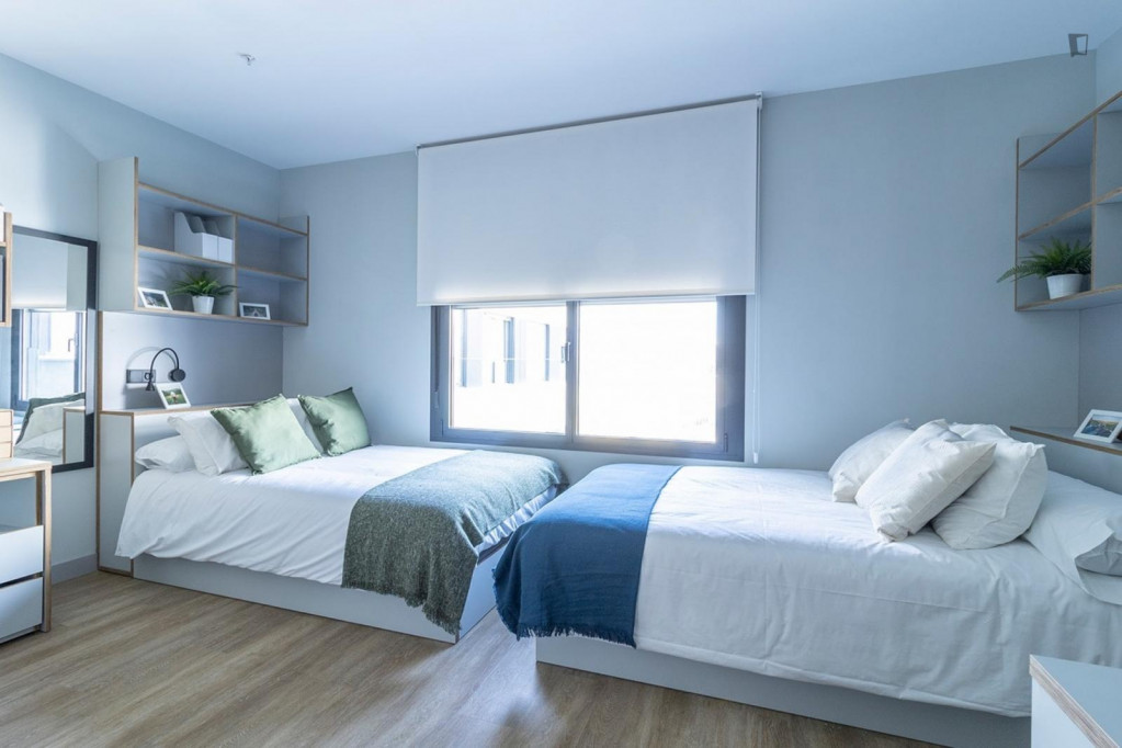 Bed in shared studio not far from Plaza de España - Séville - chambre - ImmoJeune