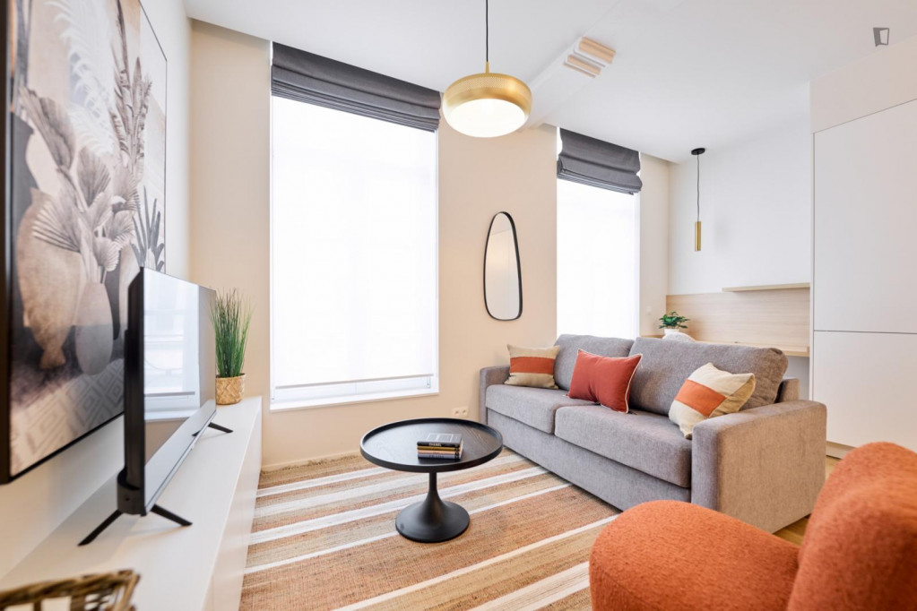 Stylish 1-Bedroom Apartment near the Grand Place - Bruxelles - chambre - ImmoJeune