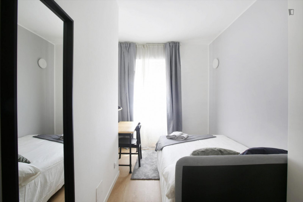 Pleasant double bedroom near Parco delle Cave - Milan - chambre - ImmoJeune