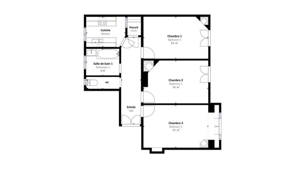 Exceptional Stunning Apt. near Square Trousseau