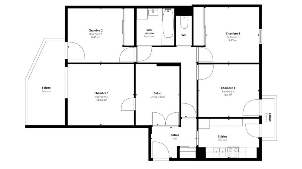 Fantastic Cozy Apt. near Saint Cyprien