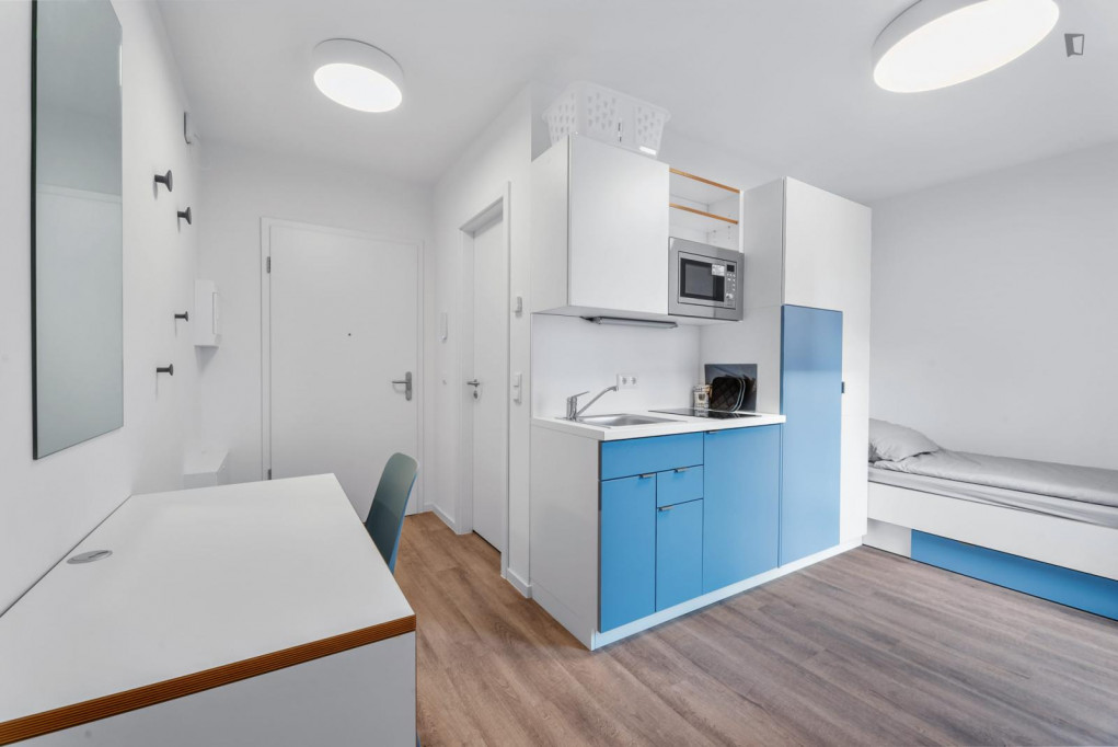 Appealing studio in Oberschöneweide - Berlin - chambre - ImmoJeune
