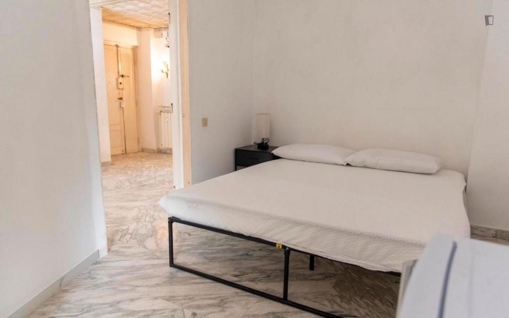Inviting double bedroom in a 6-bed flat close to Laurentina metro station - Rome - chambre - ImmoJeune