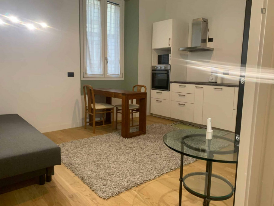 Comfy 1-bedroom apartment in Dergano - Milan - chambre - ImmoJeune