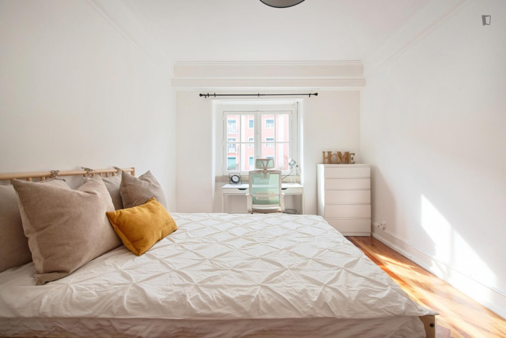 Cozy single bedroom - Lisbonne - chambre - ImmoJeune