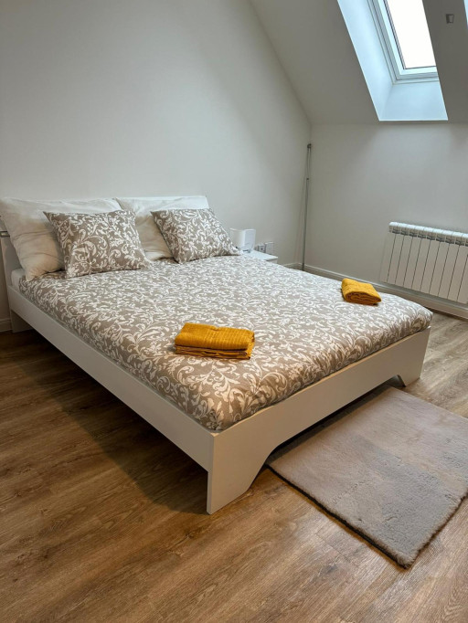 Comfy flat close to Těšnov train