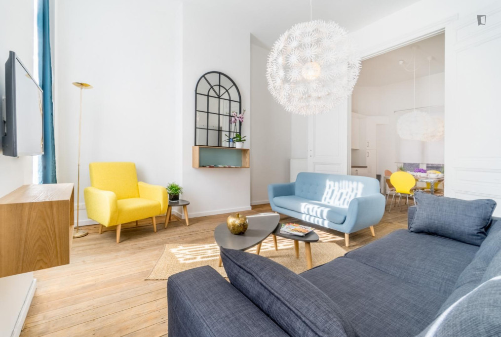 Wonderful 2-bedroom apartment near Grand Place - Bruxelles - chambre - ImmoJeune