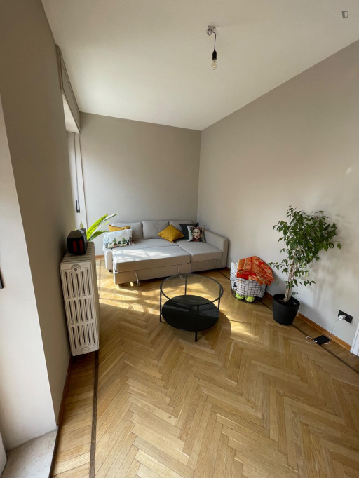 Bright and homely 2-bedroom flat in San Donato - Turin - chambre - ImmoJeune