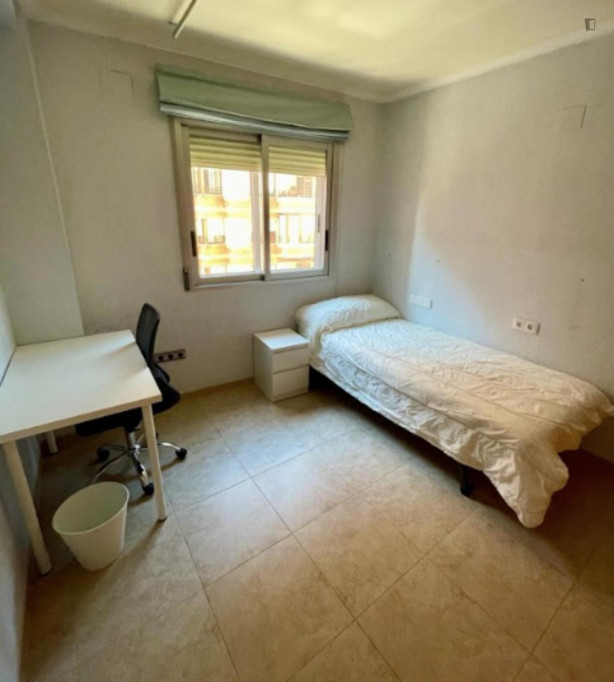 Pleasant single bedroom in Castellón de la Plana