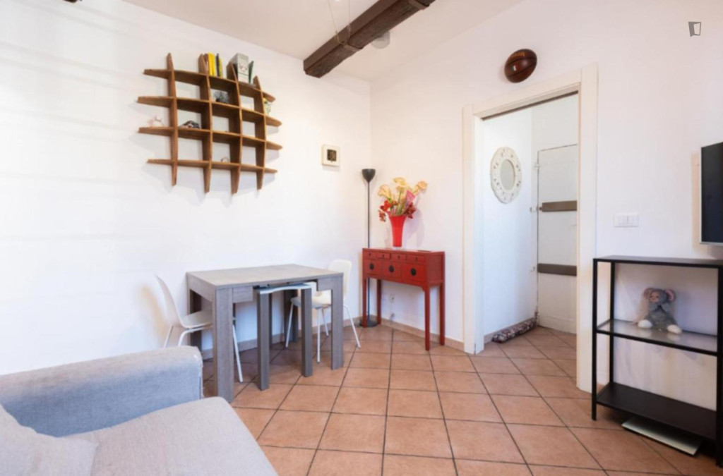 Bright 1-bedroom apartment close to Pinacoteca Nazionale - Bologne - chambre - ImmoJeune