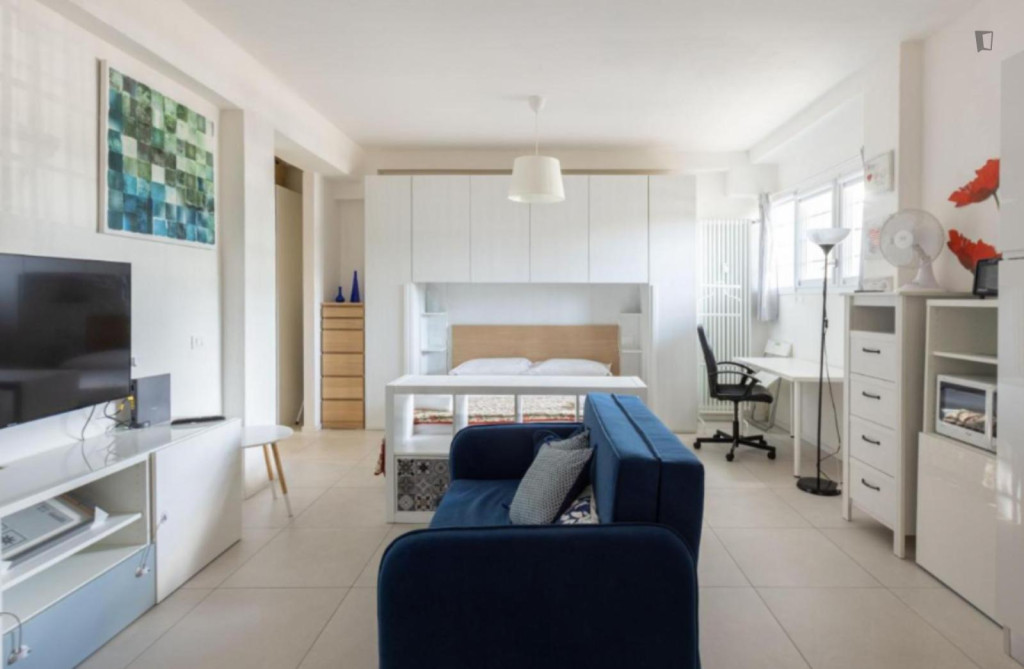 Elegant 1-bedroom apartment close to Parco Lunetta Mariotti - Bologne - chambre - ImmoJeune