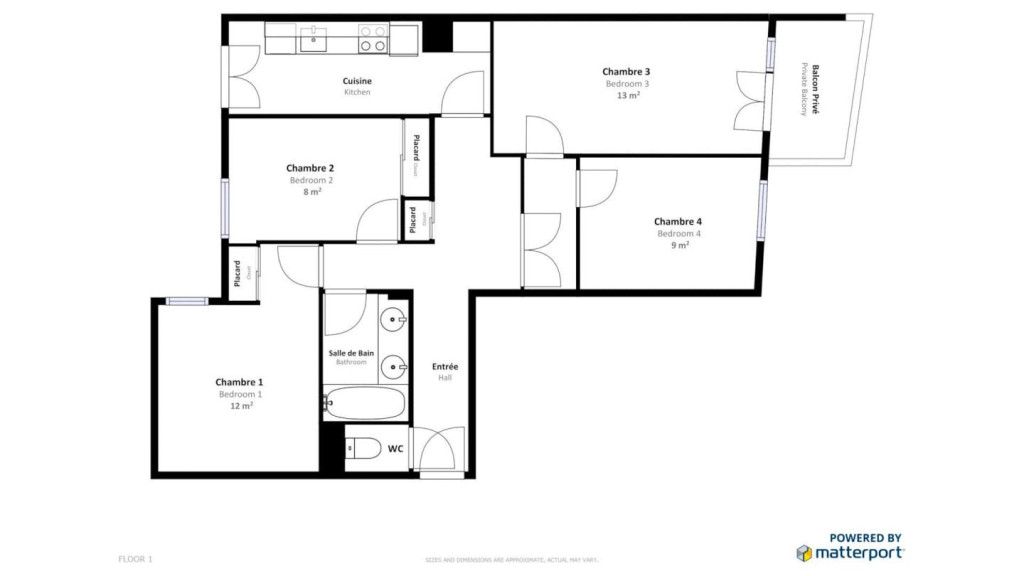 Majestic Chic Apt. w/ Terrace close Wazemmes