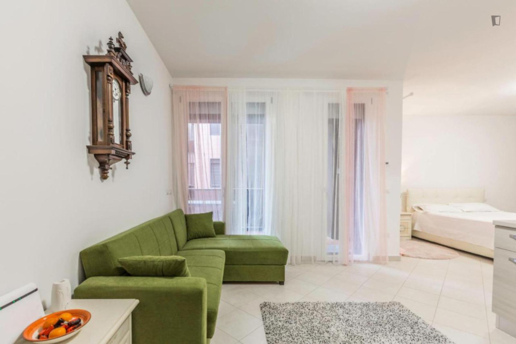 Nice 1-bedroom apartment close to Parco Andrea Pazienza - Bologne - chambre - ImmoJeune