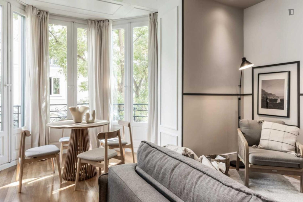 Lovely 1-bedroom flat in Almagro - Madrid - chambre - ImmoJeune