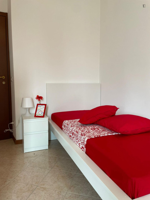 Single bedroom in a 6-bedroom flat near Parco delle Delizie - Milan - chambre - ImmoJeune