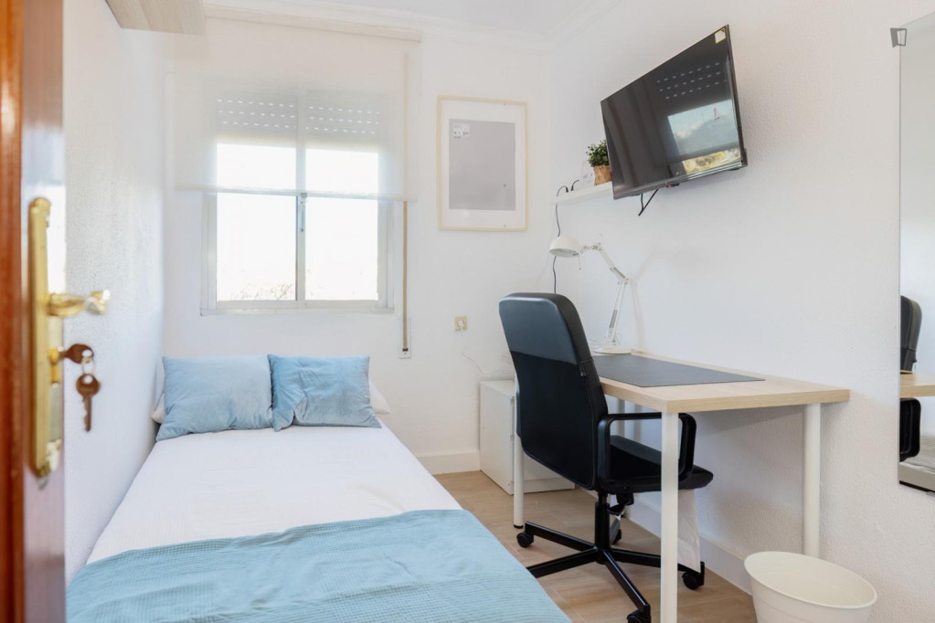 Attractive single bedroom