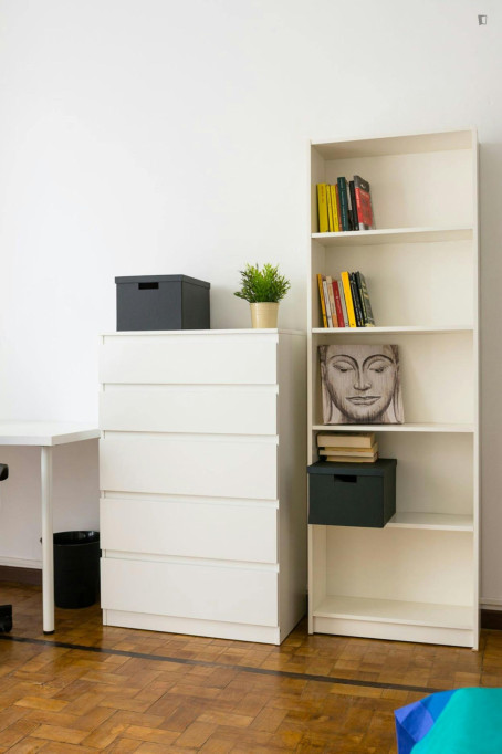 Welcoming single bedroom in Borgo Filadelfia