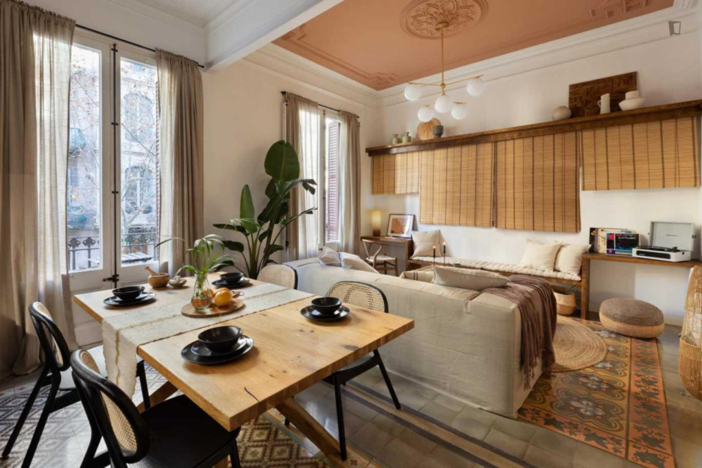 Splendid 2-bedroom flat in the vicinity of the iconic Casa Batlló - Barcelone - chambre - ImmoJeune