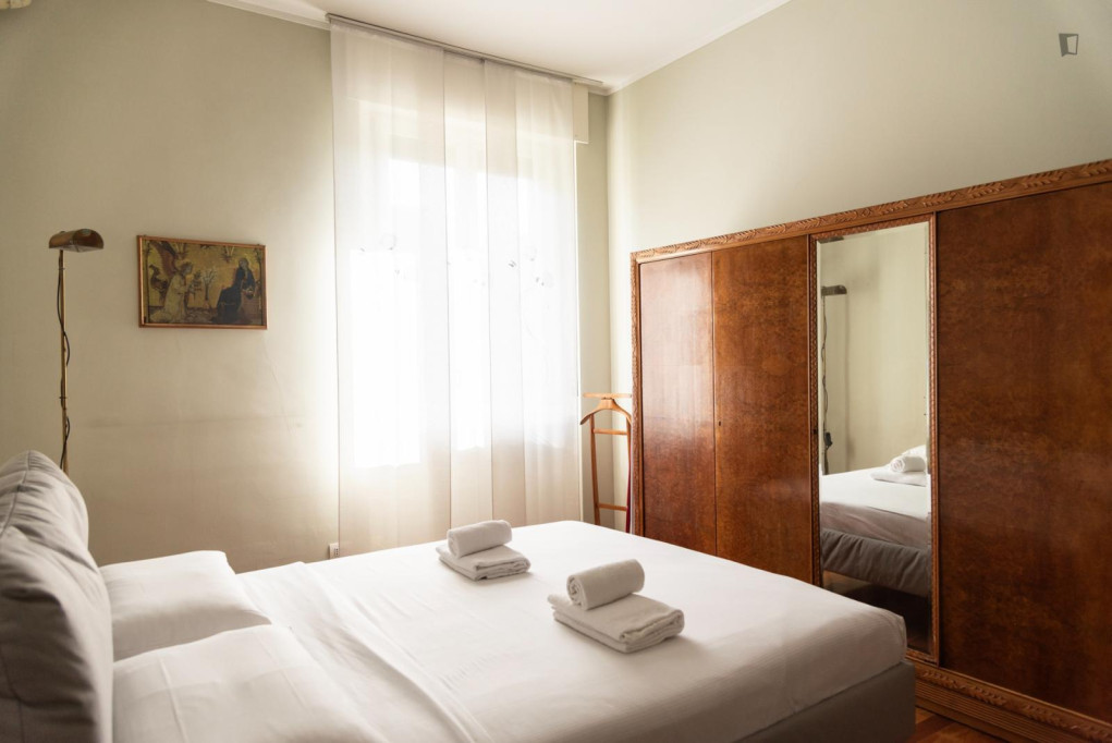 Comfy 1-bedroom flat near Politecnico di Milano - Milan - chambre - ImmoJeune