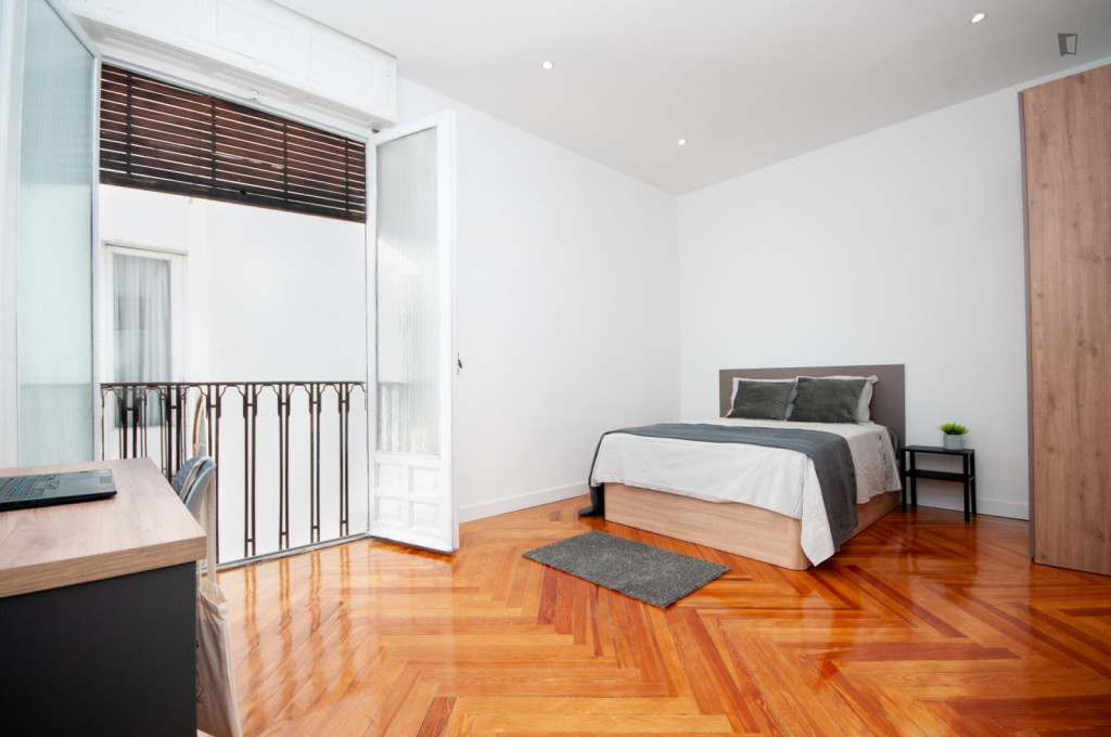 Spacious double bedroom in Almagro - Madrid - chambre - ImmoJeune