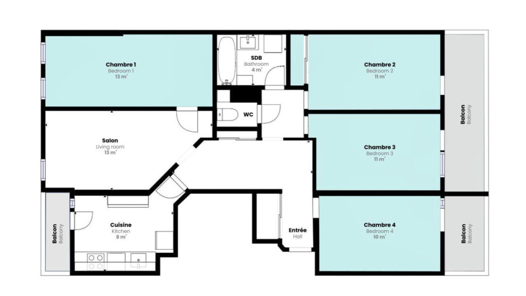 Elegant Stunning Apt. near Nanterre