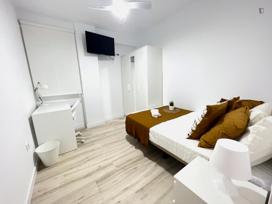 Cosy room in 5-bedroom-apartment in Algiros - Valence - chambre - ImmoJeune