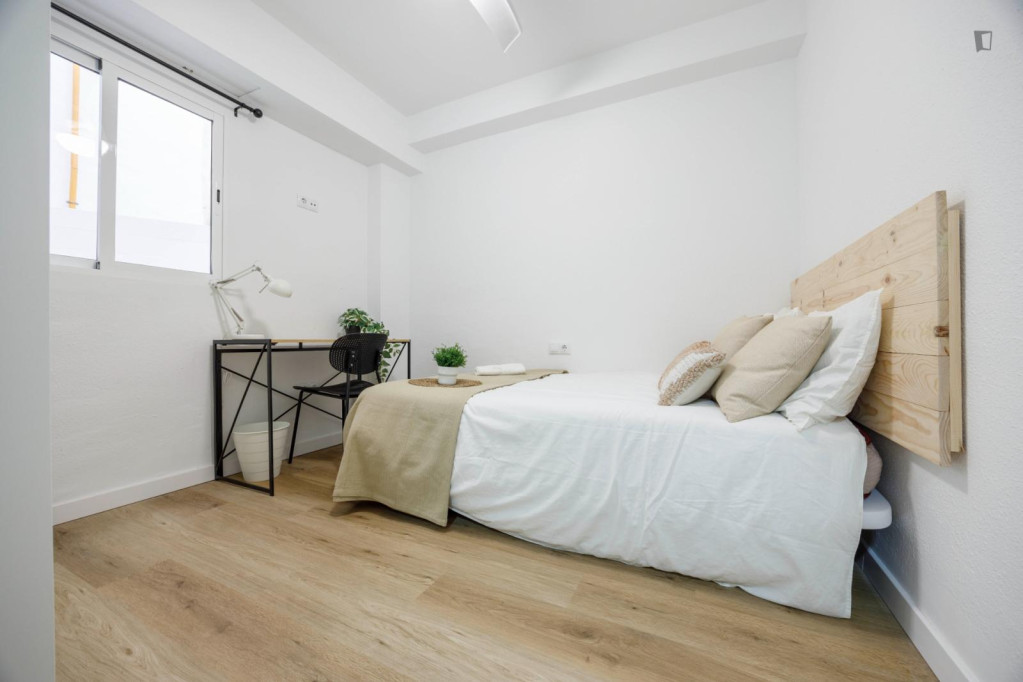 Double bedroom in 8-bedroom apartment - Valence - chambre - ImmoJeune