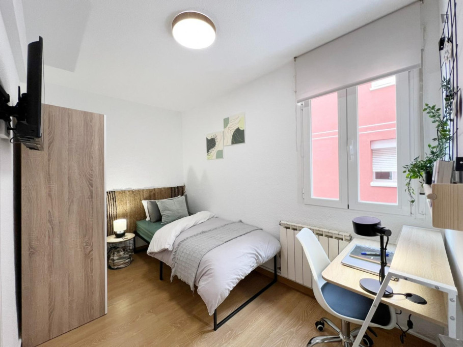 Great looking single bedroom - Madrid - chambre - ImmoJeune